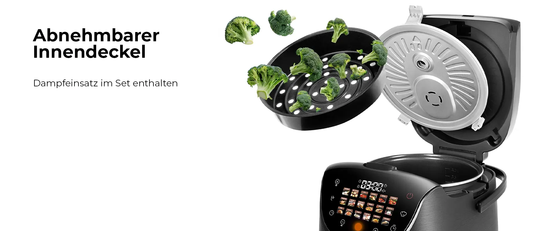 Multikocher  RED COLORSENSE - MC200 DE, (deutsch) 5 L